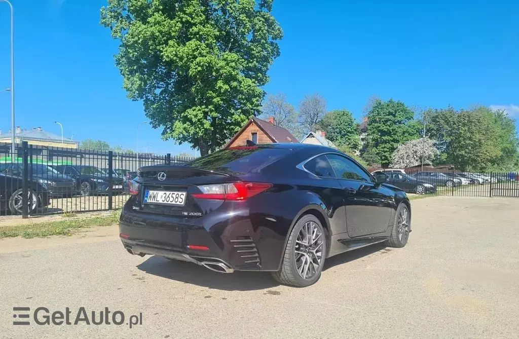 LEXUS RC 200t VVT-i (245 KM) Automatic