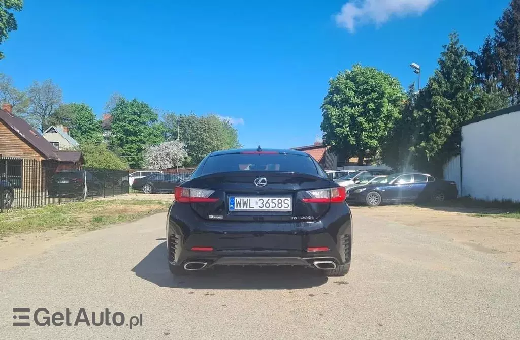 LEXUS RC 200t VVT-i (245 KM) Automatic