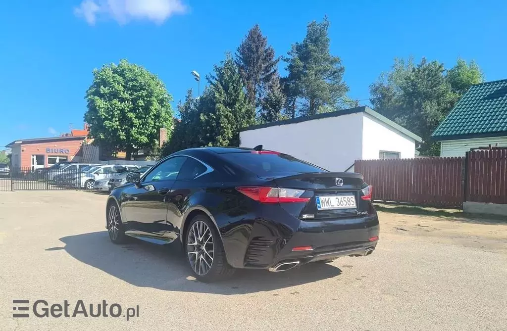 LEXUS RC 200t VVT-i (245 KM) Automatic