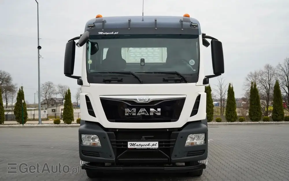 MAN TGS 26.400 / 6X4 / 2 STRONNA WYWROTKA / HYDROBURTA / AUTOMAT / EURO 6 
