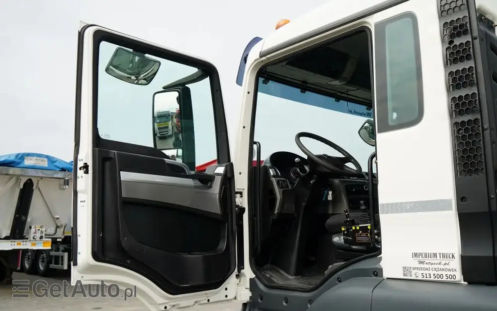 MAN TGS 26.400 / 6X4 / 2 STRONNA WYWROTKA / HYDROBURTA / AUTOMAT / EURO 6 