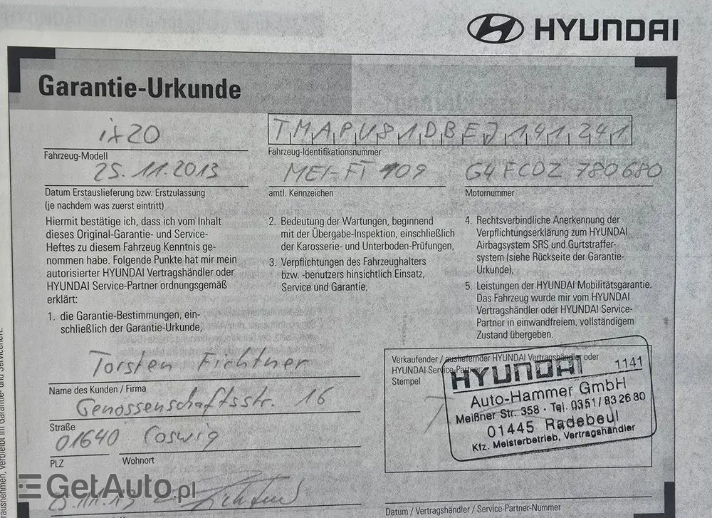 HYUNDAI Ix20 1.6 Premium