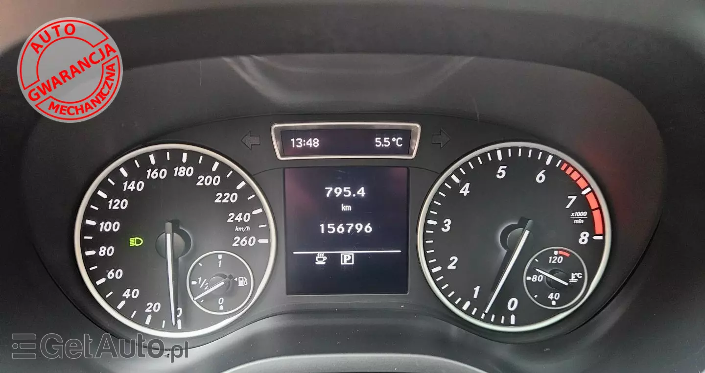 MERCEDES-BENZ Klasa B BlueEFFICIENCY