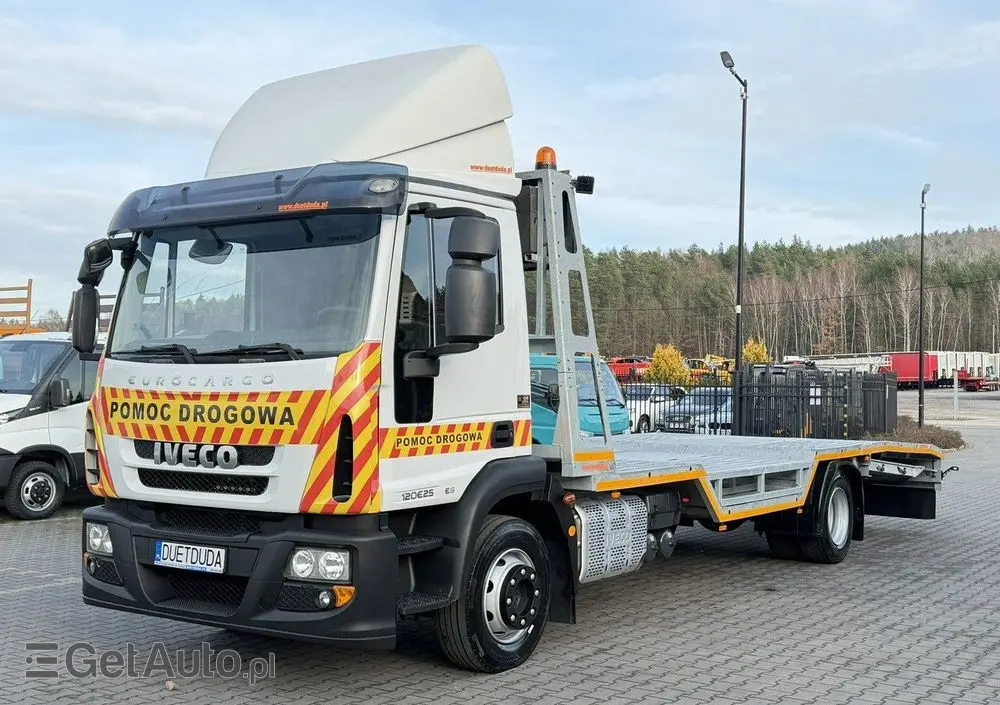 IVECO EUROCARGO 120E25 E6 Laweta Zagłebiana Platforma Pomoc Drogowa 