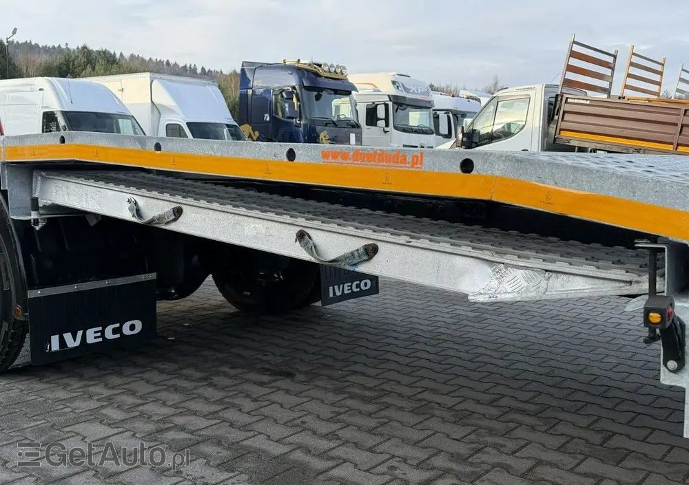 IVECO EUROCARGO 120E25 E6 Laweta Zagłebiana Platforma Pomoc Drogowa 