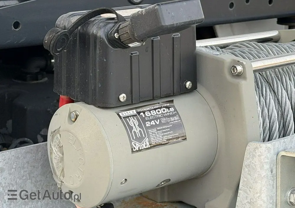 IVECO EUROCARGO 120E25 E6 Laweta Zagłebiana Platforma Pomoc Drogowa 