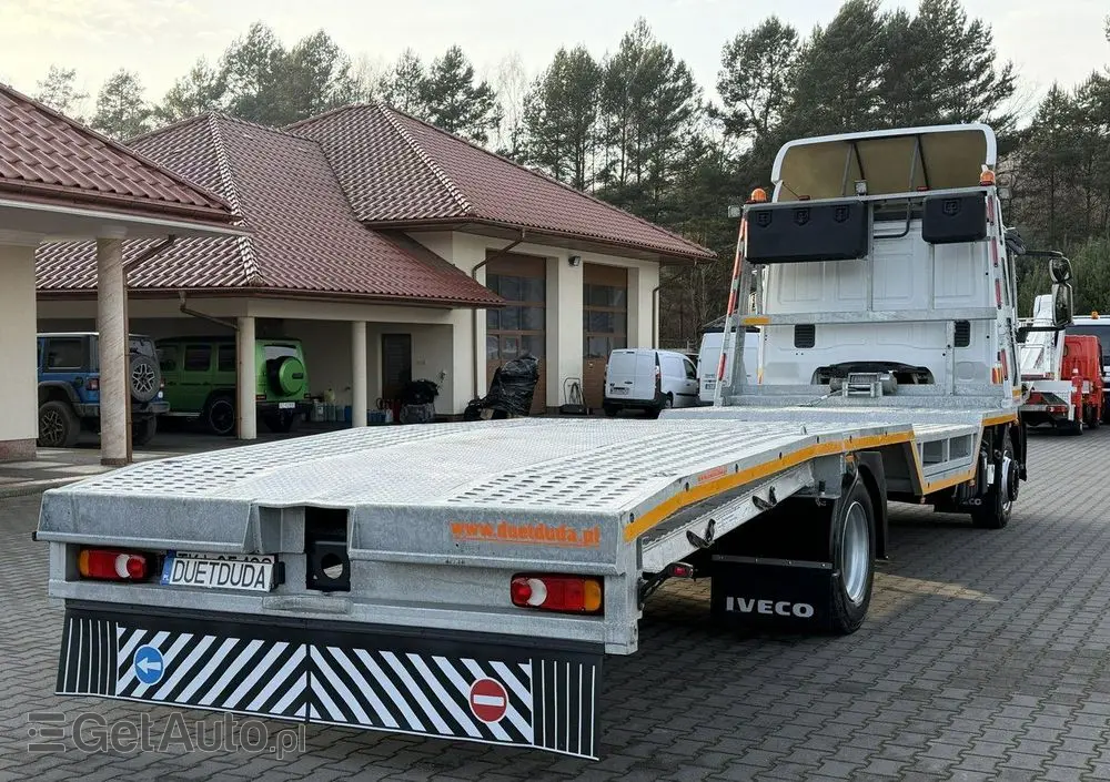 IVECO EUROCARGO 120E25 E6 Laweta Zagłebiana Platforma Pomoc Drogowa 