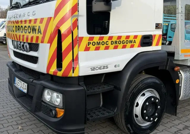 IVECO EUROCARGO 120E25 E6 Laweta Zagłebiana Platforma Pomoc Drogowa 