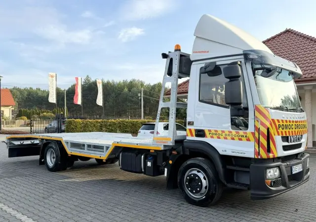 IVECO EUROCARGO 120E25 E6 Laweta Zagłebiana Platforma Pomoc Drogowa 