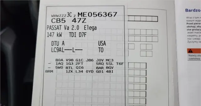 VOLKSWAGEN Passat Variant 2.0 TDI Elegance DSG