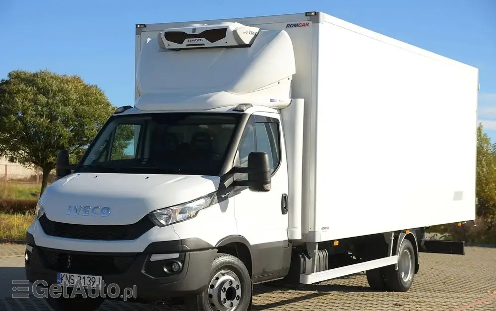 IVECO 72C17  3,0 170KM bez adblue euro 5 Zanotti Z380  6,1m 12 palet dł -20+20 ładowność 3460kg 