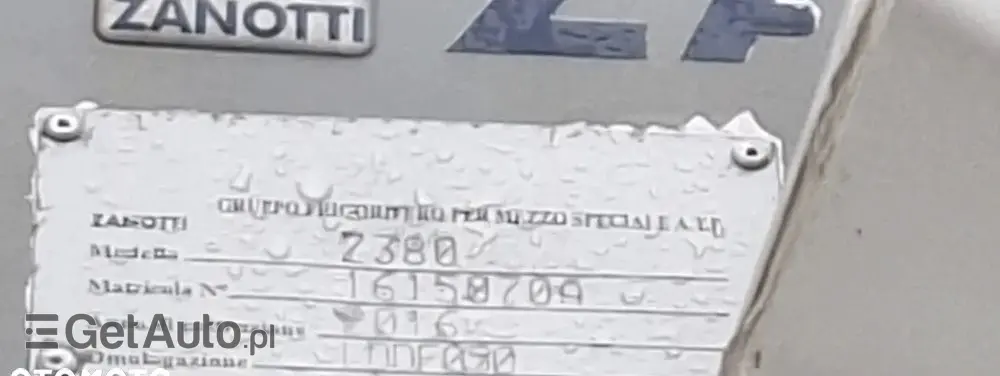 IVECO 72C17  3,0 170KM bez adblue euro 5 Zanotti Z380  6,1m 12 palet dł -20+20 ładowność 3460kg 