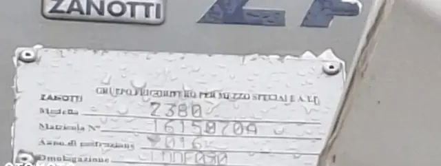 IVECO 72C17  3,0 170KM bez adblue euro 5 Zanotti Z380  6,1m 12 palet dł -20+20 ładowność 3460kg 