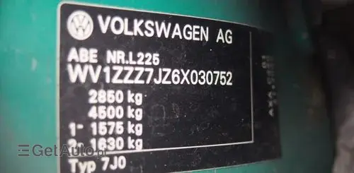 VOLKSWAGEN Transporter 