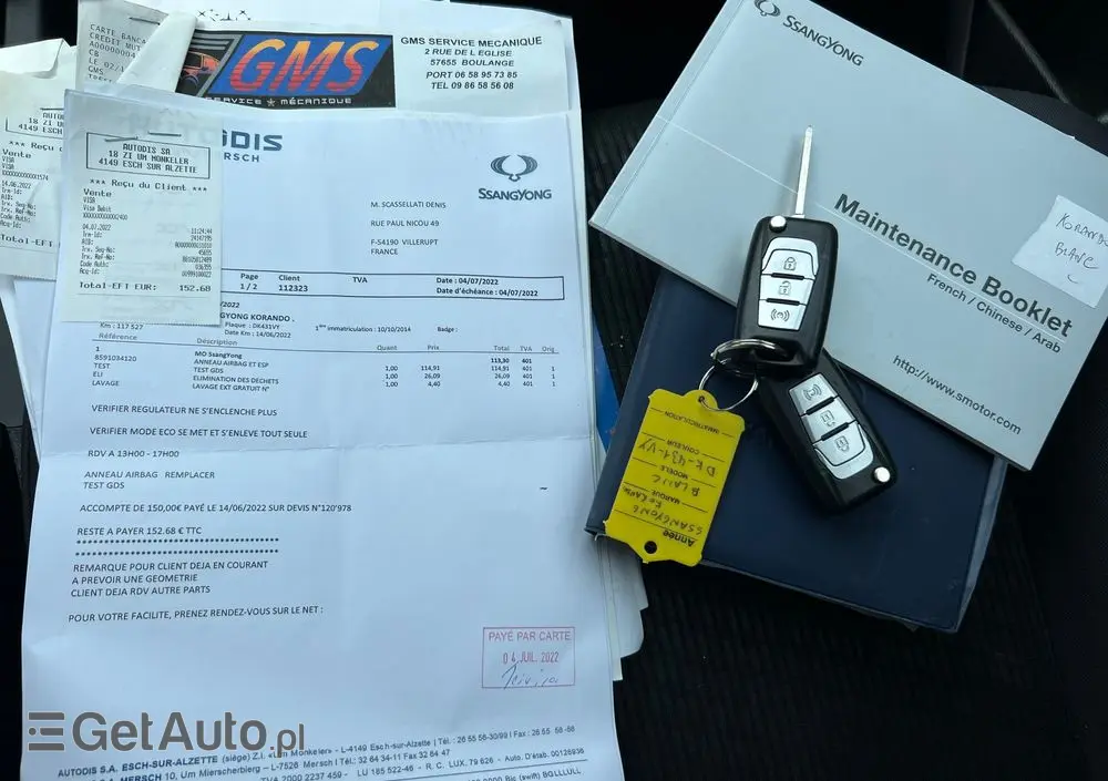 SSANGYONG/KGM Korando 2.0 Eco e-XDi DPF 2WD Sapphire