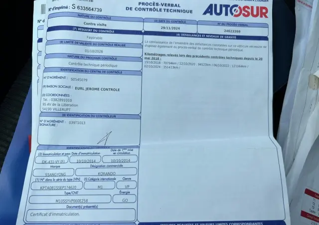 SSANGYONG/KGM Korando 2.0 Eco e-XDi DPF 2WD Sapphire