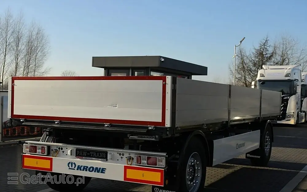 KRONE PRZYCZEPA KRONE SKRZYNIA ///* BURTOWA ///* 2019 ///* JAK NOWA! 
