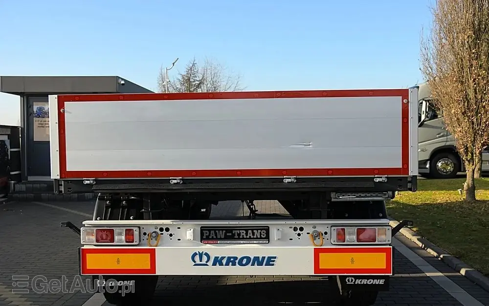 KRONE PRZYCZEPA KRONE SKRZYNIA ///* BURTOWA ///* 2019 ///* JAK NOWA! 