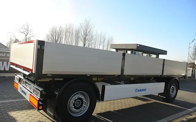 KRONE PRZYCZEPA KRONE SKRZYNIA ///* BURTOWA ///* 2019 ///* JAK NOWA! 