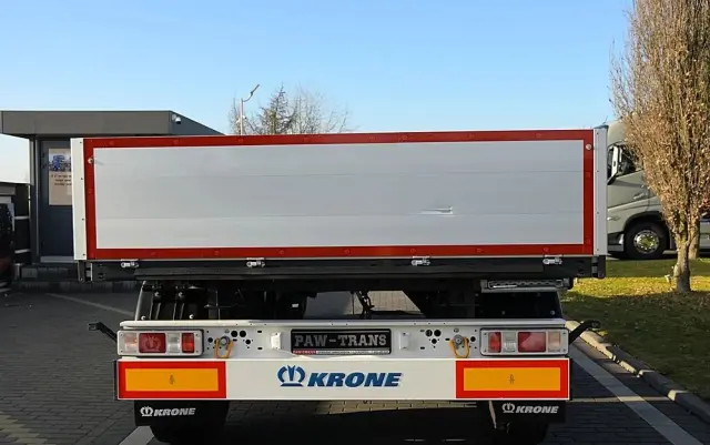 KRONE PRZYCZEPA KRONE SKRZYNIA ///* BURTOWA ///* 2019 ///* JAK NOWA! 