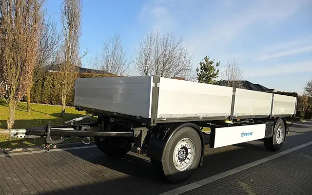 KRONE PRZYCZEPA KRONE SKRZYNIA ///* BURTOWA ///* 2019 ///* JAK NOWA! 