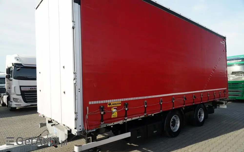 WIELTON PRZYCZEPA 8,1M / TANDEM / PRZEJAZDOWA / 2021 ROK 
