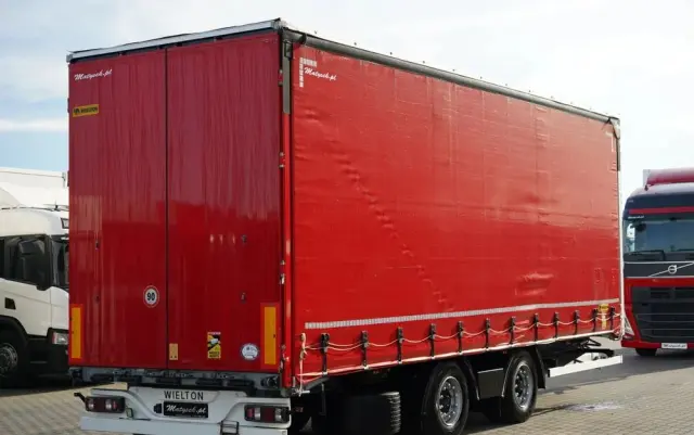 WIELTON PRZYCZEPA 8,1M / TANDEM / PRZEJAZDOWA / 2021 ROK 