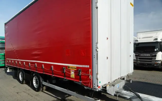 WIELTON PRZYCZEPA 8,1M / TANDEM / PRZEJAZDOWA / 2021 ROK 