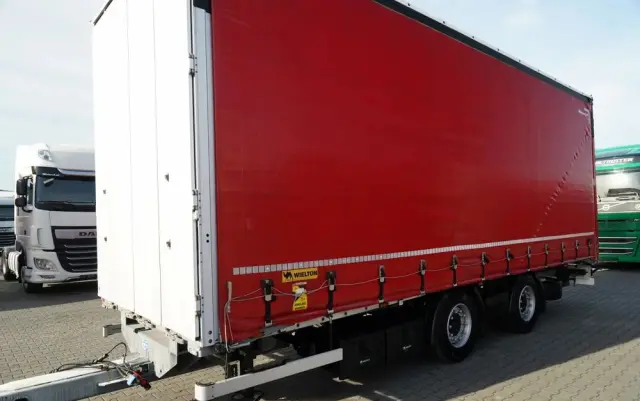 WIELTON PRZYCZEPA 8,1M / TANDEM / PRZEJAZDOWA / 2021 ROK 
