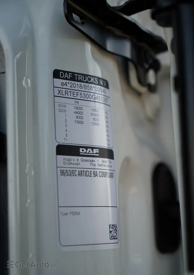 DAF XG 480 / KLIMATYZACJA  POSTOJOWA  /  2023 R 