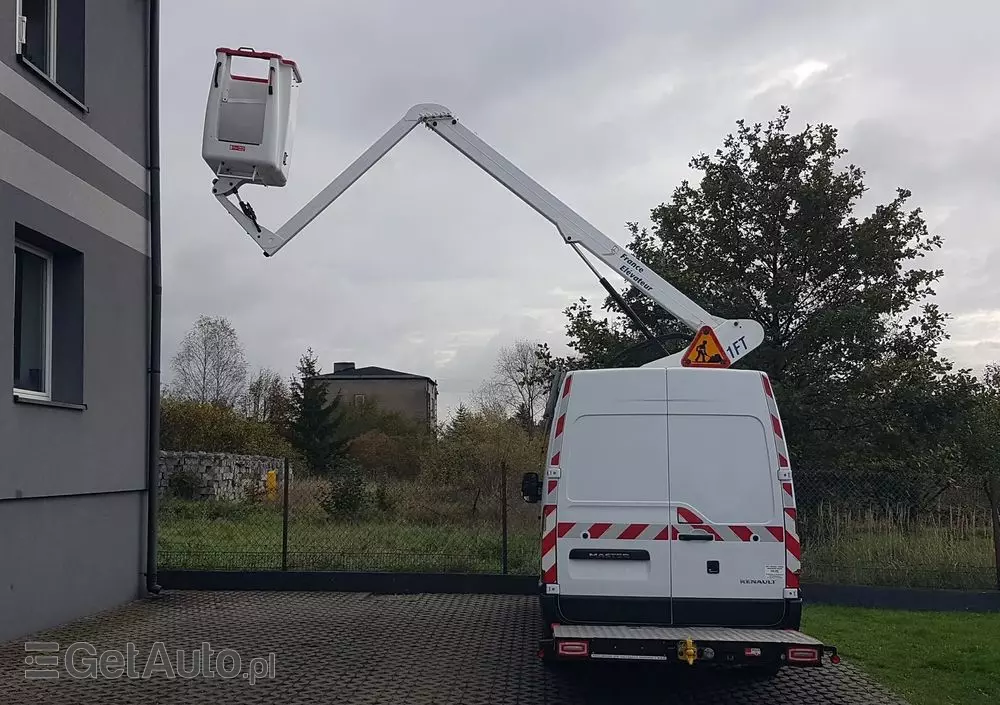 RENAULT MASTER L2H2 ZWYŻKA UDT PODNOŚNIK KOSZOWY FRANCE ELEVATEUR 