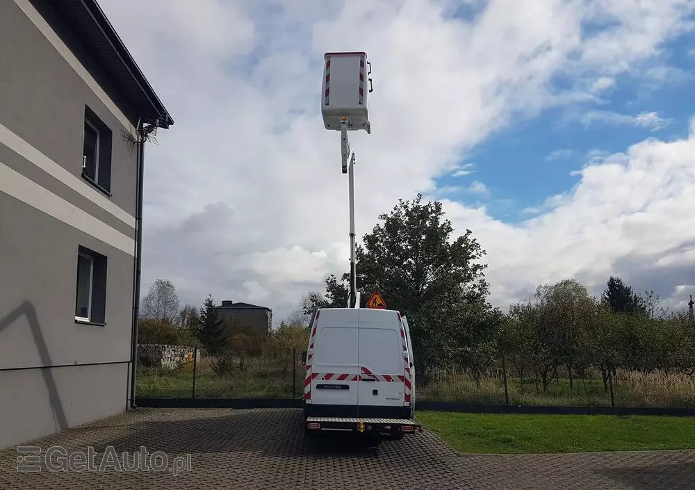 RENAULT MASTER L2H2 ZWYŻKA UDT PODNOŚNIK KOSZOWY FRANCE ELEVATEUR 