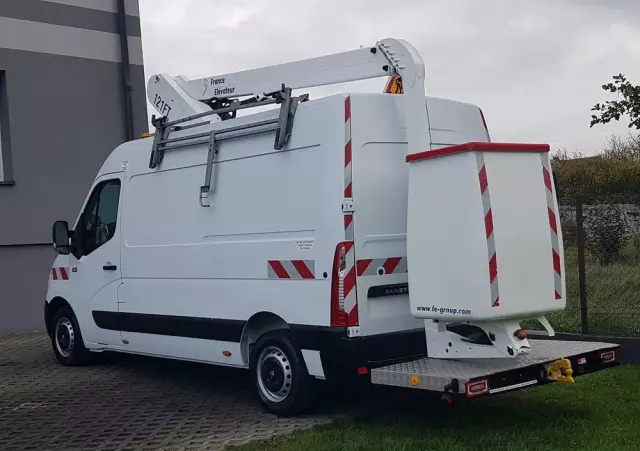 RENAULT MASTER L2H2 ZWYŻKA UDT PODNOŚNIK KOSZOWY FRANCE ELEVATEUR 