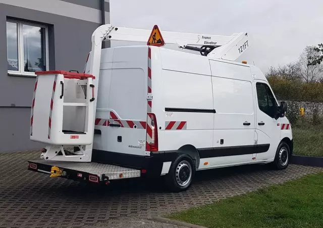 RENAULT MASTER L2H2 ZWYŻKA UDT PODNOŚNIK KOSZOWY FRANCE ELEVATEUR 