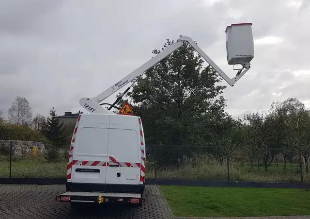 RENAULT MASTER L2H2 ZWYŻKA UDT PODNOŚNIK KOSZOWY FRANCE ELEVATEUR 