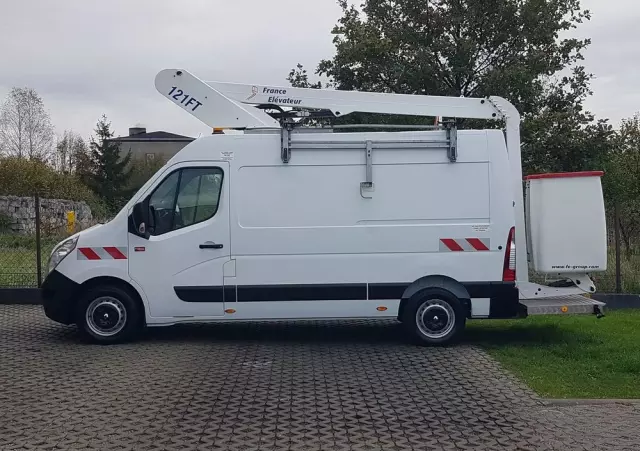 RENAULT MASTER L2H2 ZWYŻKA UDT PODNOŚNIK KOSZOWY FRANCE ELEVATEUR 