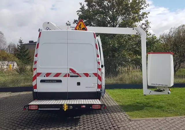 RENAULT MASTER L2H2 ZWYŻKA UDT PODNOŚNIK KOSZOWY FRANCE ELEVATEUR 