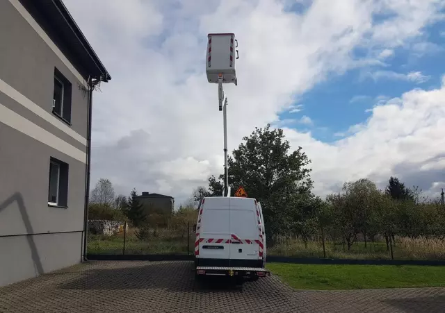 RENAULT MASTER L2H2 ZWYŻKA UDT PODNOŚNIK KOSZOWY FRANCE ELEVATEUR 