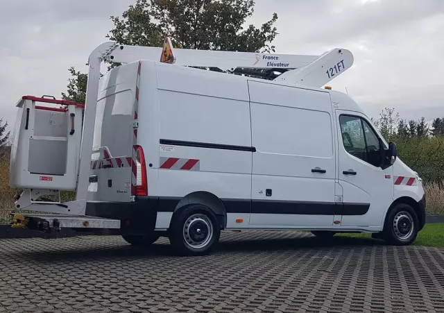 RENAULT MASTER L2H2 ZWYŻKA UDT PODNOŚNIK KOSZOWY FRANCE ELEVATEUR 