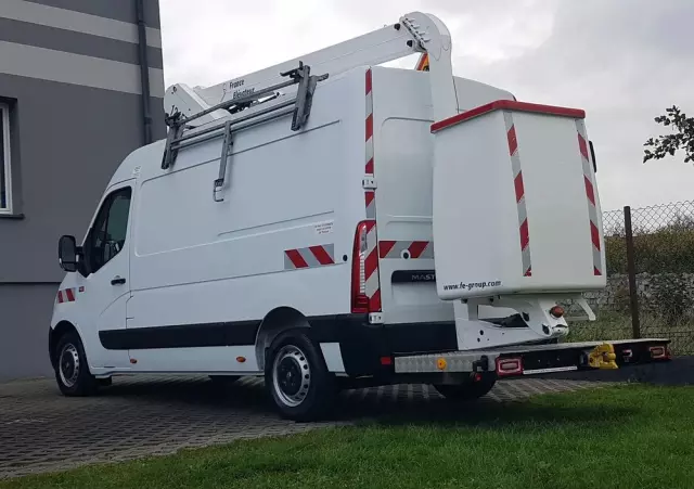 RENAULT MASTER L2H2 ZWYŻKA UDT PODNOŚNIK KOSZOWY FRANCE ELEVATEUR 
