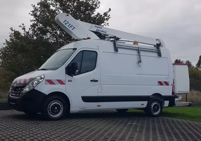 RENAULT MASTER L2H2 ZWYŻKA UDT PODNOŚNIK KOSZOWY FRANCE ELEVATEUR 