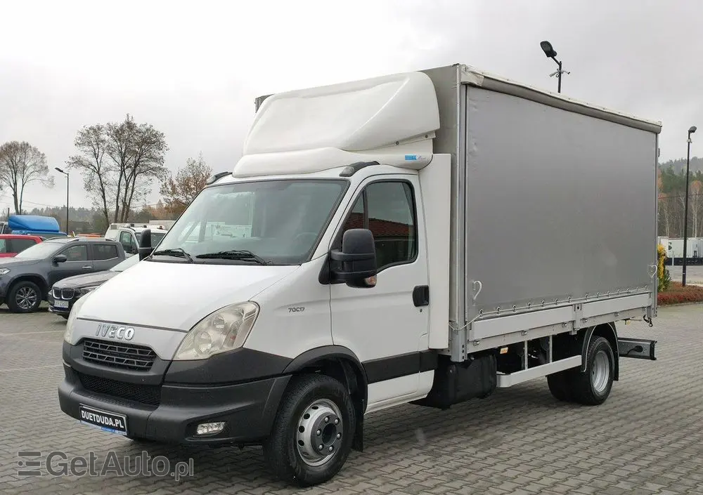 IVECO Daily 70C17 Firana Tył Drzwi Zadbany w Pełni Sprawny Super Stan 