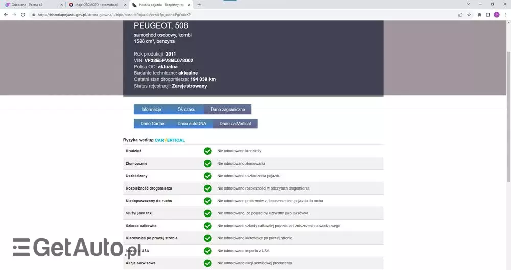 PEUGEOT 508 1.6 T Allure