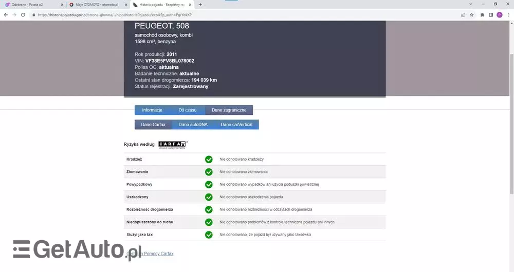 PEUGEOT 508 1.6 T Allure