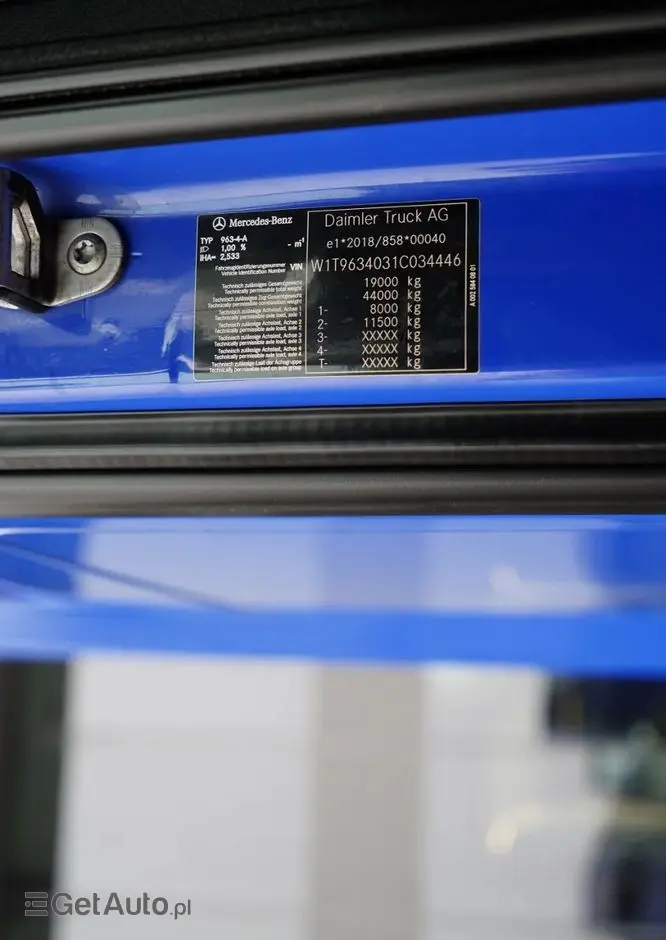 MERCEDES-BENZ ACTROS 1848 / BIG SPACE / 2021 ROK 