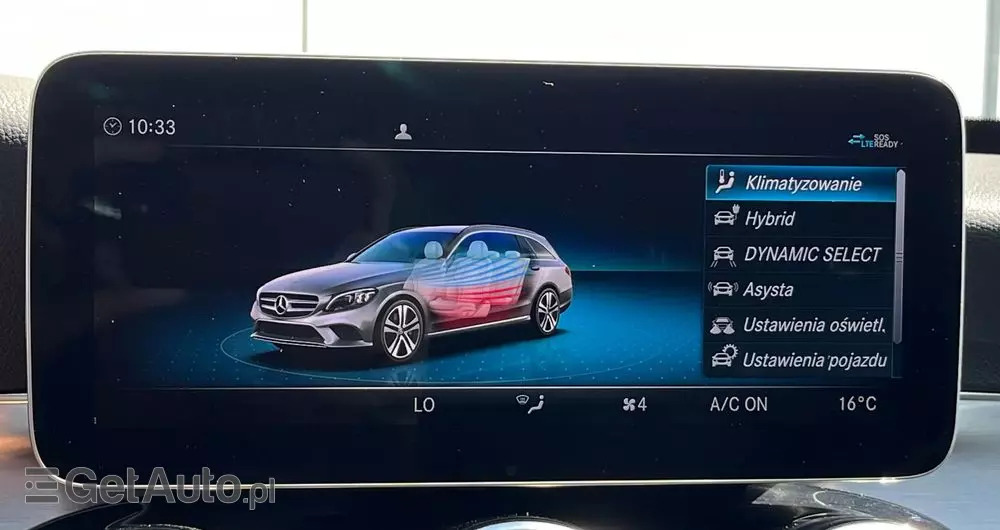 MERCEDES-BENZ Klasa C 300 de 9G-TRONIC