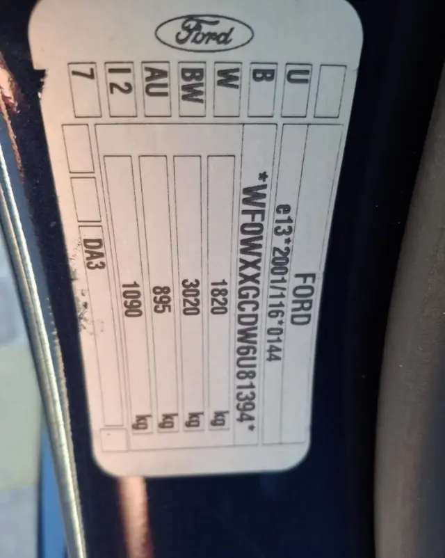 FORD Focus 1.8 Connection
