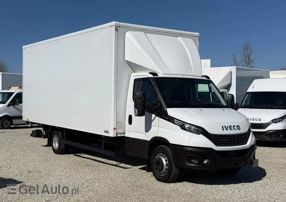 IVECO Daily 72-210/Automat Hi-Matic/Full LED/kontener15 epalet/winda 1000kg/poduszki fabryczne/kamera cofania 