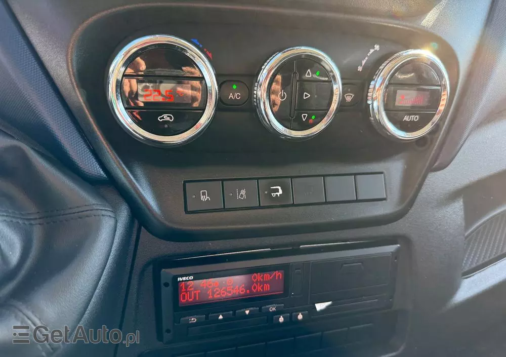 IVECO Daily 72-210/Automat Hi-Matic/Full LED/kontener15 epalet/winda 1000kg/poduszki fabryczne/kamera cofania 