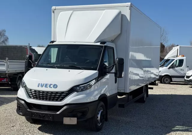 IVECO Daily 72-210/Automat Hi-Matic/Full LED/kontener15 epalet/winda 1000kg/poduszki fabryczne/kamera cofania 